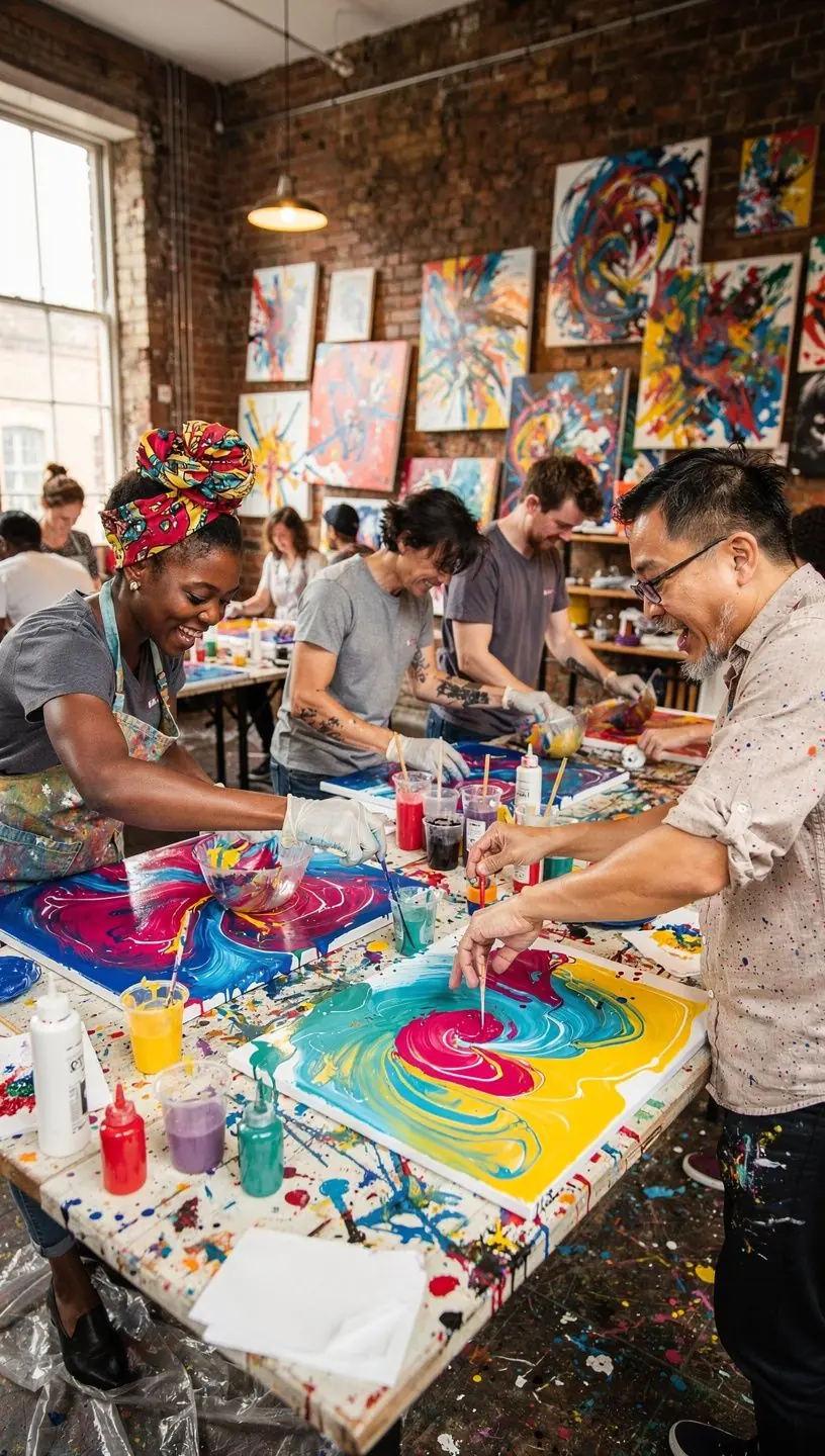 Modern office workspace